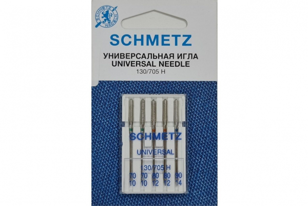 Иглы Schmetz универсальные (70x2, 80x2, 90x1), 5 шт в Нижнем Тагиле