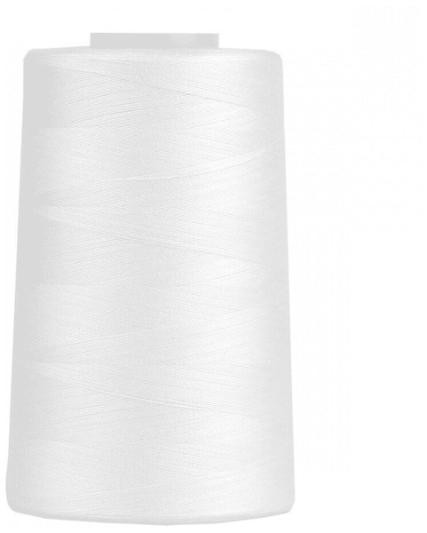 Нитки Sewing Thread 40/2 5000 ярд. цвет - белый 100% п/э в Нижнем Тагиле