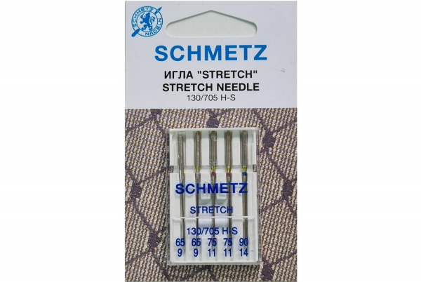 Иглы Schmetz стрейч combi (65x2, 75x2, 90x1), 5 шт в Нижнем Тагиле